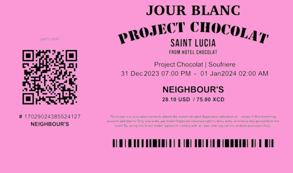 Generic Ticket Stock 3.25" x 5.5" (Pink)