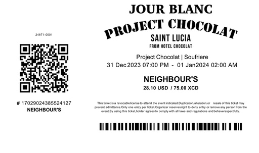 Generic Ticket Stock 3.25" x 5.5"