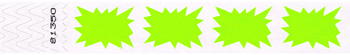 Tyvek - 3/4 Green Burst