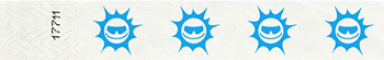 Tyvek - 3/4" Blue Suns